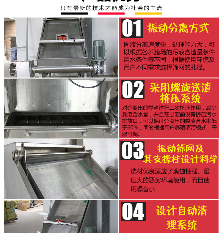 斜篩式干濕分離機(圖2)
