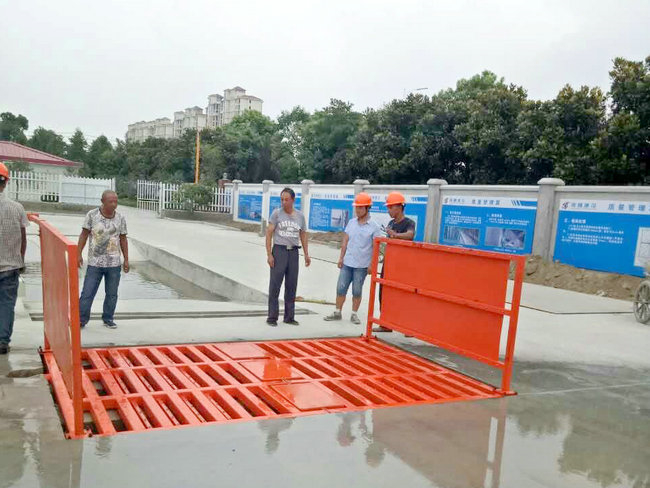 全自動工程車輛洗輪機