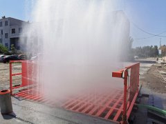 規范使用山東建筑工地洗輪機的方法