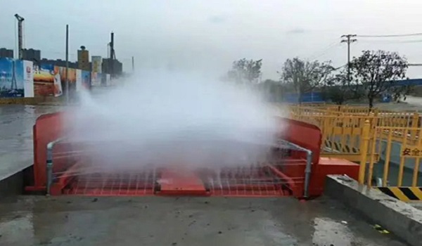 車輛洗輪機洗車臺基礎設施建設注意事項